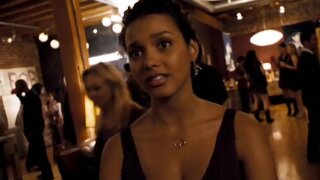 Jessica Lucas Cleavage in Cloverfield