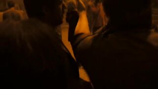 Jessica Lucas Cleavage in Cloverfield