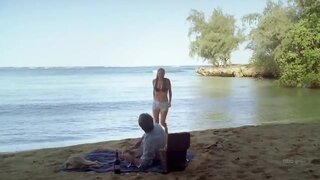 Elizabeth Mitchell in Bikini on Lost