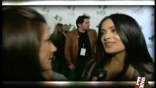 Salma Hayek on E ! News