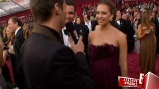 Jessica Alba at the Oscars 2008