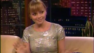 Christina Ricci on Leno