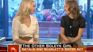 Natalie Portman and Scarlett Johansson on the Today show