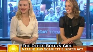 Natalie Portman and Scarlett Johansson on the Today show