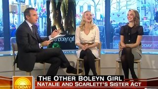 Natalie Portman and Scarlett Johansson on the Today show