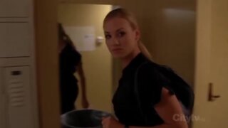 Yvonne Strahovski in Bra on Chuck s1ep12