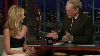 Sarah Michelle Gellar on the Late Show