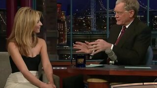 Sarah Michelle Gellar on the Late Show