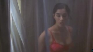 Sarah Silverman in red Underwear in I Want Someone To Eat Cheese With