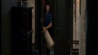Elena Russo in black stockings and suspenders from Io Non Dimentico