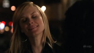 Bonnie Somerville kissing a girl and cleavage from Cashmere Mafia