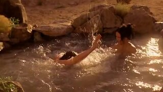 Navi Rawat Naked in the water from Undead Or Alive