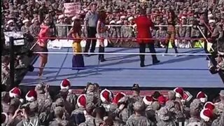 WWE Divas Christmas With The Troops in Iraq
