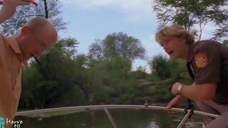 Sarah Lafleur in Underwear underwater from Lake Placid 2
