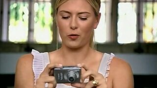 Maria Sharapova Canon ad