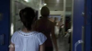 Adrianne Palicki Cleavage on Friday Night Lights S2e7