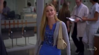 Leighton Meester wearing a thong on House s3ep3