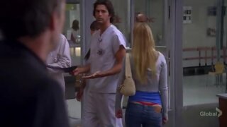 Leighton Meester wearing a thong on House s3ep3