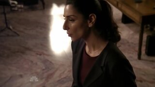 Erica Durance in Wonder Woman outfit on Harrys Law s02e11