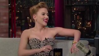 Scarlett Johansson discussing her Nude pics on Letterman