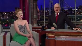 Scarlett Johansson discussing her Nude pics on Letterman