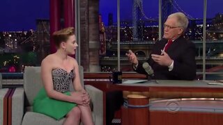 Scarlett Johansson discussing her Nude pics on Letterman