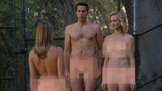 Yvonne Strahovski Blurred Nudity on Chuck s5e05