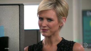 Nicky Whelan Ass and Cleavage on Workaholics s02e03