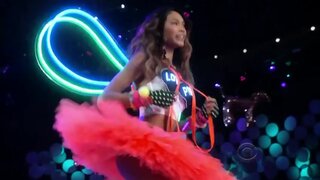 Iman Sexy on Victorias Secret Fashion Show 2011