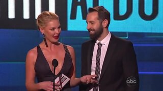 Katherine Heigl Cleavage at the AMAs