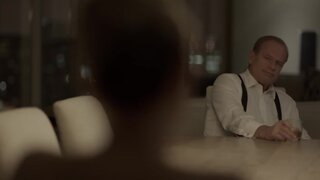 Laura Coover Topless on Boss s01e02