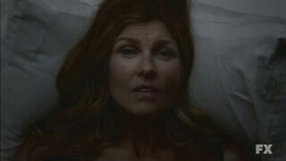 Connie Britton and Katelyn Reed Looking Sexy on American Horror Story s1e01