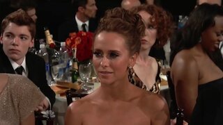 Jennifer Love Hewitt Cleavage at Golden Globe Awards 2011