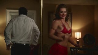 Eva Longoria and Jillian Nelson in Underwear, girl-girl and Lapdance on Desperate Housewives s8e02