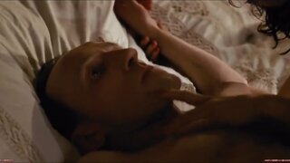 Dolores Chaplin in Bra in The Counterfeiters