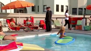 Lindy Booth in Bikini from CSI NY S3E06