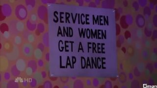 Nadine Velazquez in stripper wear again on My Name is Earl s03e07
