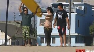 Kat Von D in a Bikini on LA Ink s01e12