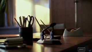 Julie McNiven Topless from the side on Mad Men S01E12