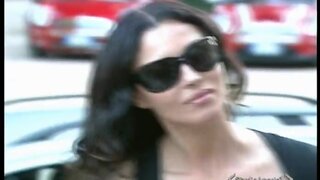 Monica Bellucci on Studio Aperto