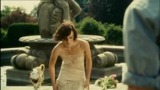Keira Knightley in wet and See-Through clothing in Atonement in better quality