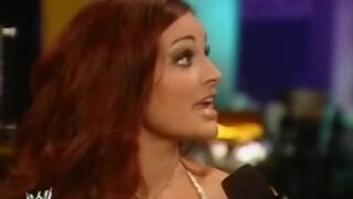 Candice Michelle and Maria Kanellis Kiss at WWE One Night Stand