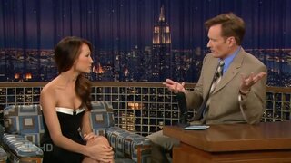 Maggie Q on Late Night