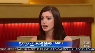 Anne Hathaway on Good Morning America