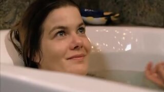 Birge Schade Nude in the tub from Die Cleveren