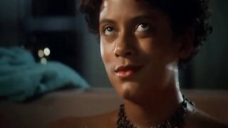 Cynda Williams Completely Naked in Wet
