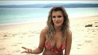 Joanna Krupa in Bikini on Aussie RalphTv
