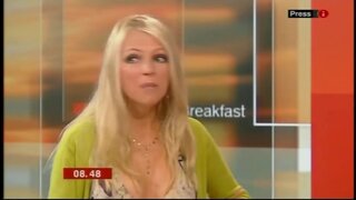 Hannah Sandling on Breakfast News