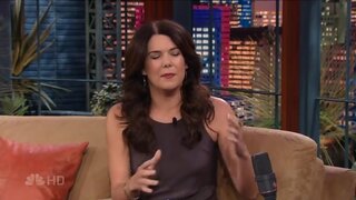 Lauren Graham on the Tonight Show