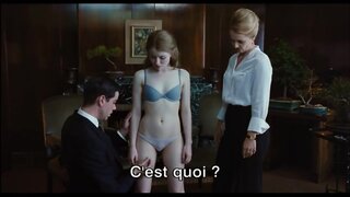 Emily Browning in Underwear in Sleeping Beauty